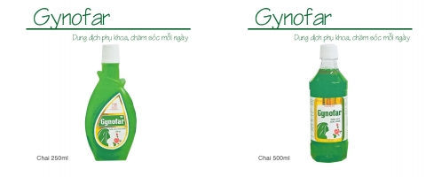 Công ty xin thông báo mặt hàng mới GYNOFAR-250ml MP, GYNOFAR-500ml MP